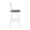 Flash Furniture Gwendolyn Commercial Solid Wood Modern Farmhouse Swivel Counter Height Barstool in Antique Whitewash ES-G1-24-WH-GG - alternate 7